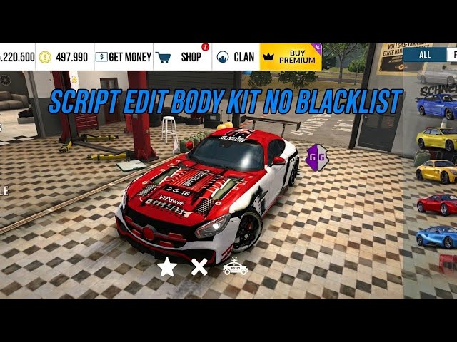 Script Edit Body Kit Car Parking Multiplayer v4.9.11.3