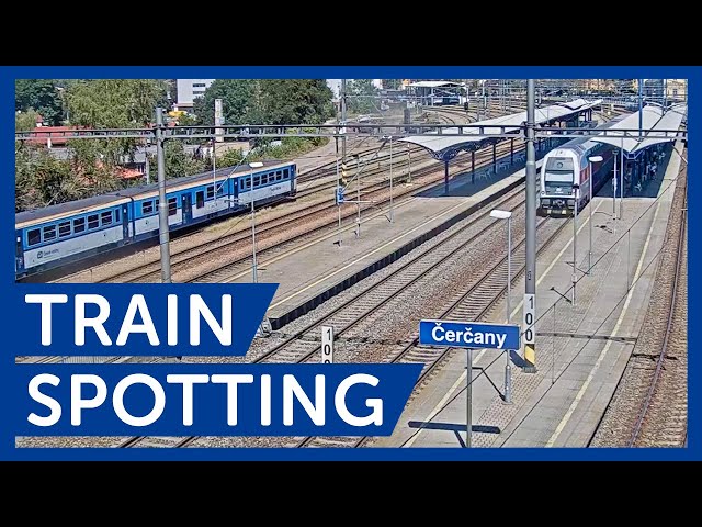 10 Hours of Trainspotting | Čerčany in Czech Republic