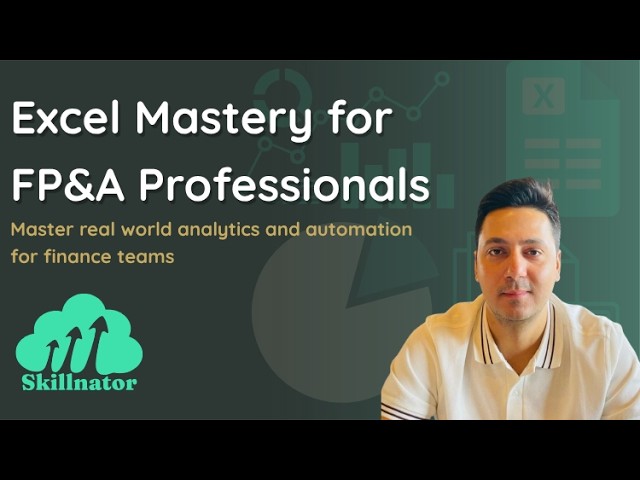 Excel for FP&A – Master Dynamic Array Functions | FILTER, UNIQUE, SORT