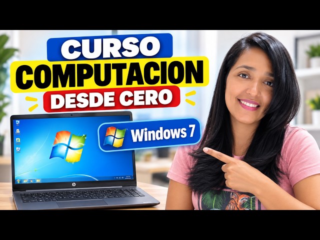 CURSO DE COMPUTACIÓN BÁSICA para PRINCIPIANTES. APRENDE A USAR UN COMPUTADOR DESDE CERO.