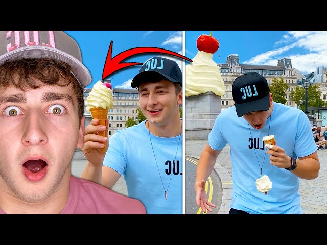 Turning Ice-cream Statue Into Food...Tutorial