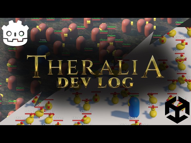 Hell of a Job | Theralia Dev Log Part 2 | #godotengine #godot #unity #unityengine #unity3d