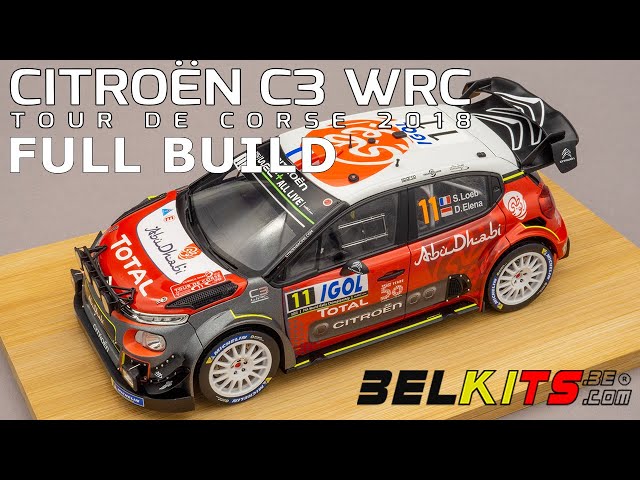 1/24 Belkits Citroen C3 WRC full build