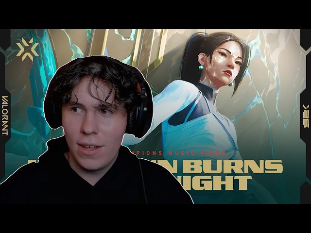 THE BEST SONG YET?!?!?!?! | If The Sun Burns Out Tonight // Valorant Champions 2026 Reaction!