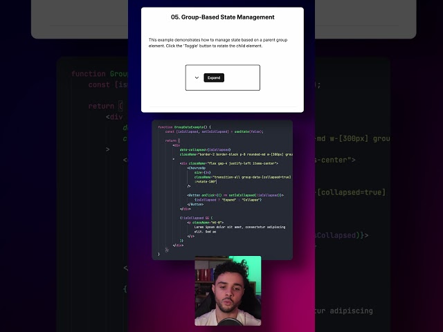 🎨 Tailwind Trick: Group State #tailwindcss #react #tech