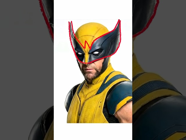 HOW TO DRAW THE WOLVERINE USING LETTER W