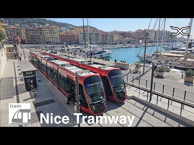 Nice Tram | Tramway de Nice | Lignes d'Azur | Alstom Citadis | Côte d'Azur | French Riviera | France
