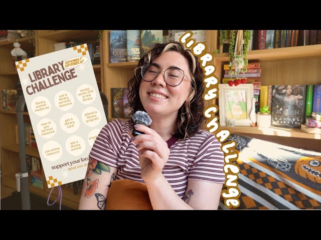 September Library Challenge Announcement 📚💳