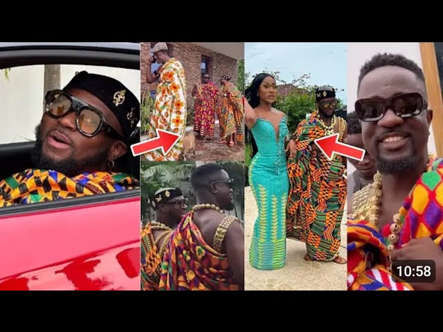 King Promise wedding Sarkodie and other celebrities plus luxury cars