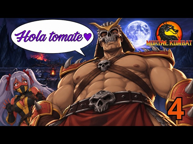 4: Hola tomatita 😘 Vtuber🍅con 0 espectadores Juega Mortal Kombat (2011)
