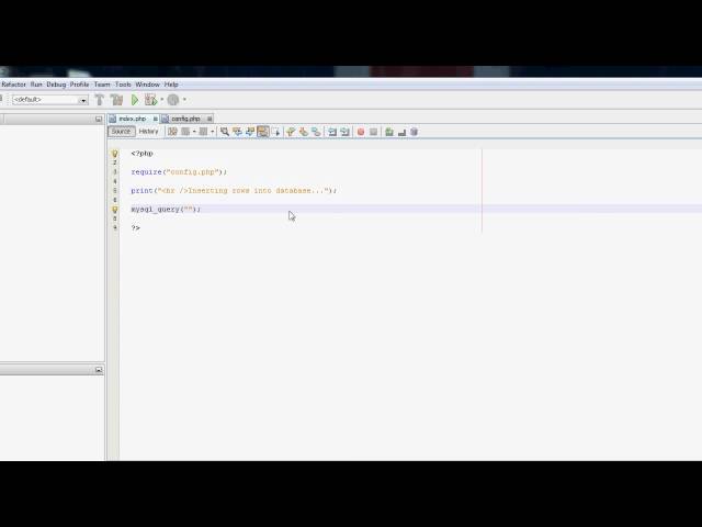 NetBeans PHP Tutorial - MySQL Functions #6