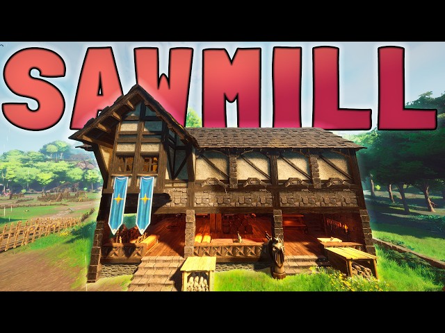 Build the PERFECT Sawmill & Carpenter's House! | RuneScape: Dragonwilds