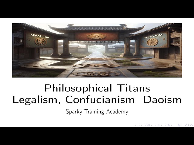 Philosophical Titans | Legalism, Confucianism & Daoism