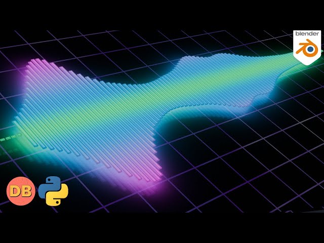 Automated SoundViz in Blender with Python