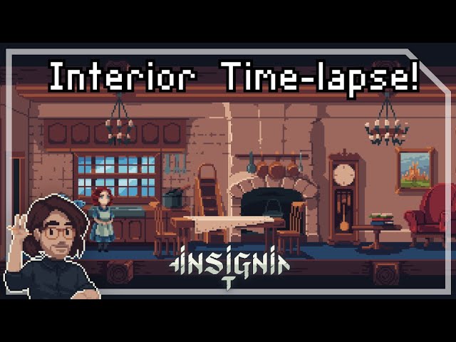 Pixel Art Time-lapse - Interior Renovations!