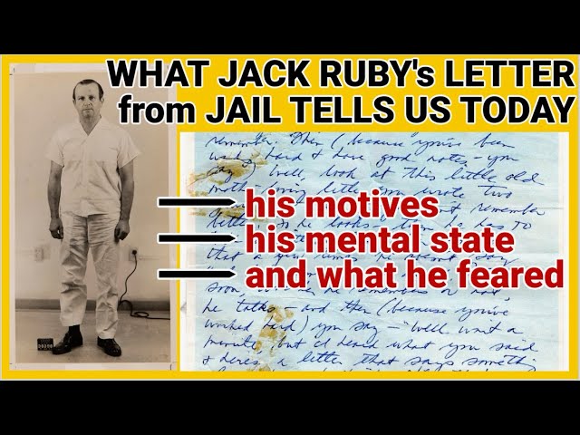 Jack’s Jailhouse Letter—Why Did Penn Jones Buy This? What Can We Learn? #jackruby #1963 #kennedy