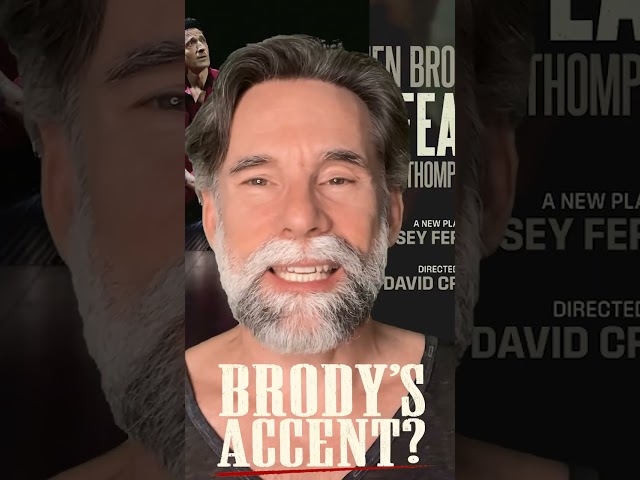 Adrien Brody's Dialect Choice