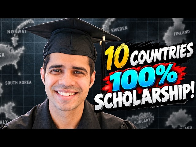 10 Countries Where Indians Get 100% Scholarship
