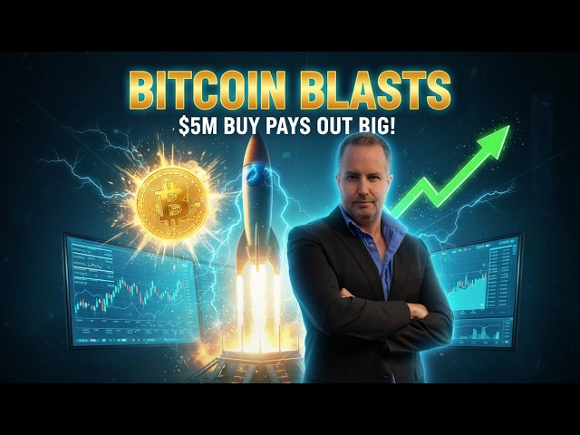 Bitcoin Rips: My $5M Crypto Call Just Hit