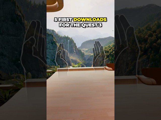Meta Quest 3 - Your 5 First Downloads! Must Have Apps & Games.