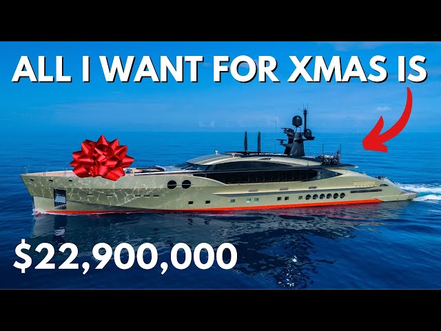SUPER FAST Palmer Johnson SPORT YACHT "DB9" Luxury SuperYacht Tour & SPECS