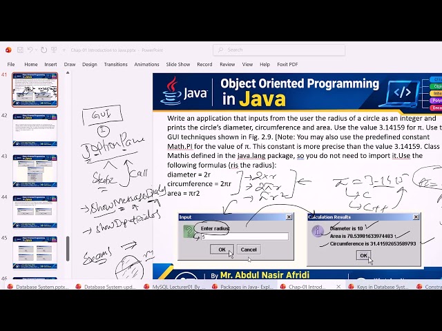 Lecture-07| Java OOPs| GUI Application Step by Step| Part 01