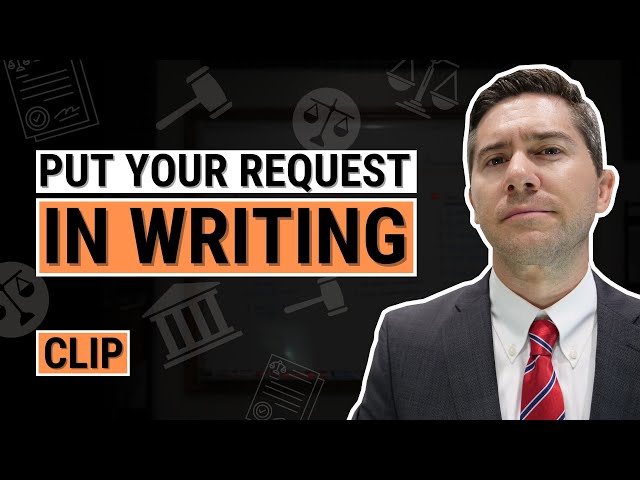 How to Write an Accommodation Request to HR