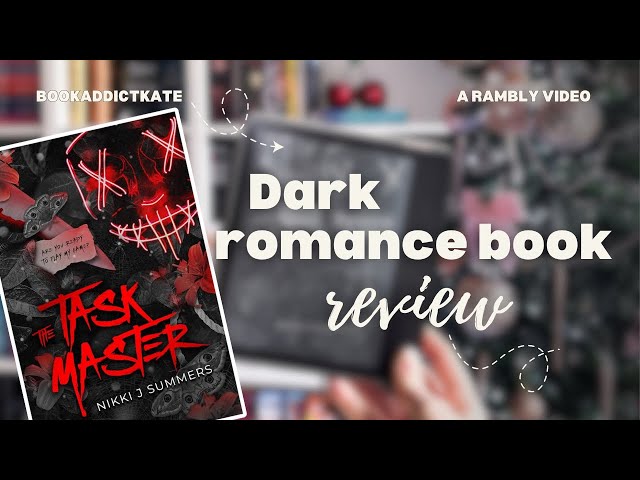 Book review || Taskmaster by Nikki J Summers 🖤