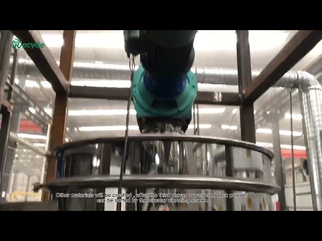 High Performance Lithium Battery Recycling Production Line