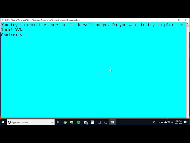 Computer Programming - Arcade Example