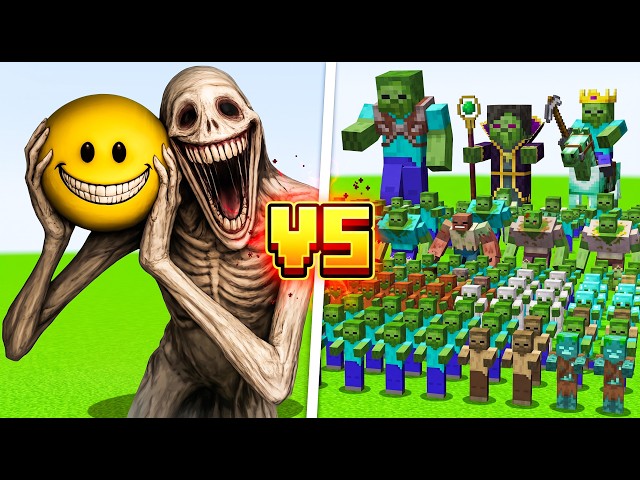 I am Verity Mod VS All Zombie Mobs in Minecraft!