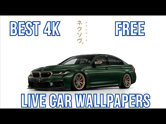 BMW M5 CS Live Wallpaper 4K Ultra HD 3 Hours