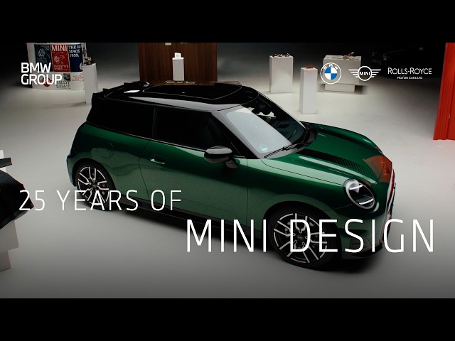 From the Original to the Original – 25 Years of MINI Design at the BMW Group
