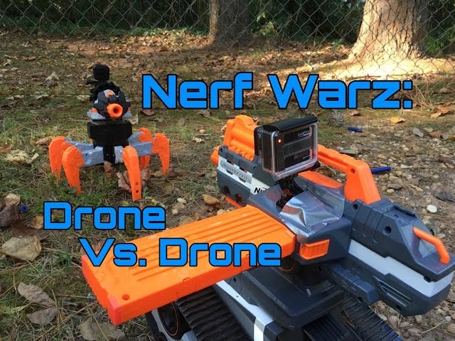 NERF WAR: BATTLEBOTS!