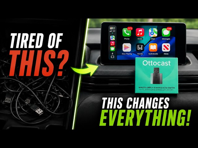 I Finally Made My Honda’s CarPlay Wireless with the OTTOCAST Mini Nova (And It’s Worth It)