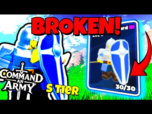 This is the NEW BEST UNIT in Command An Army Roblox!