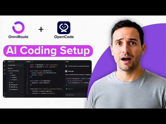 OmniRoute + OpenCode 100% Free AI Coding Setup, Free AI Gateway (2026 Latest Guide)