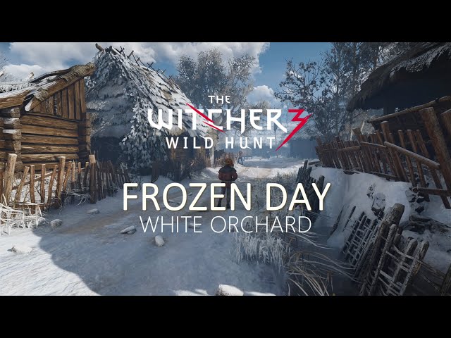 Witcher 3 - White Orchard - Frozen Day - Music & Ambience