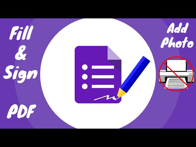 How to Fill and Sign PDF Forms Without Printing or Scanning on PC digitally