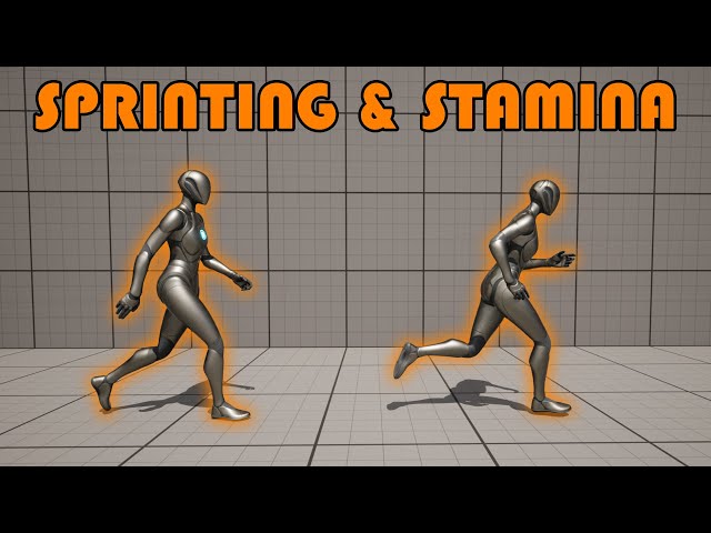 Sprinting And Stamina - Unreal Engine 5 Tutorial