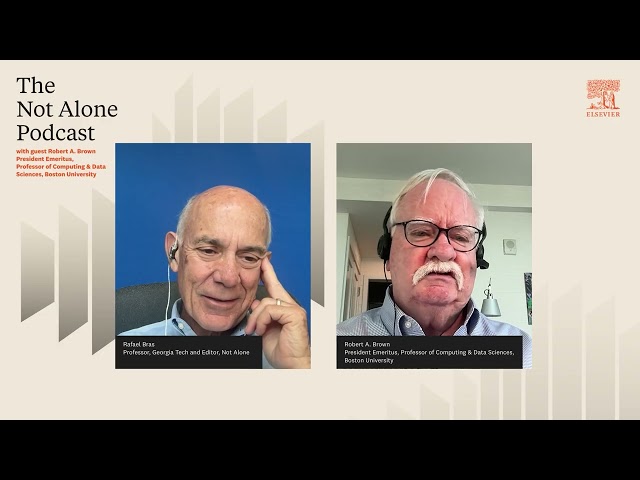 Not Alone Podcast: Leaders in conversation ... with guest Robert A. Brown