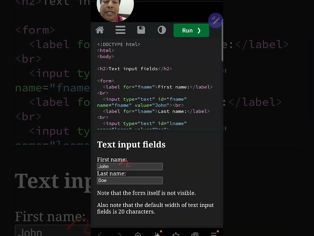 FORM in HTML #programmingwithrakesh #html #form #tutorial