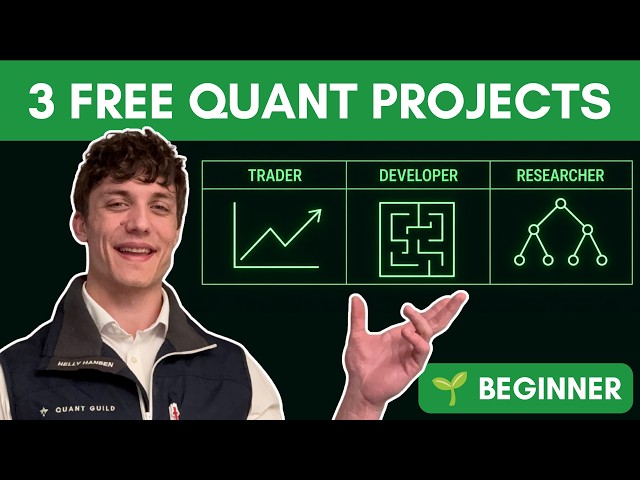 Projects to Help you Become a Quant (Beginner)
