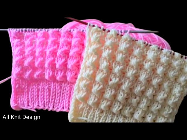 Osm 😍  Sweater Knitting Design for beginners / All Knit Design is live!