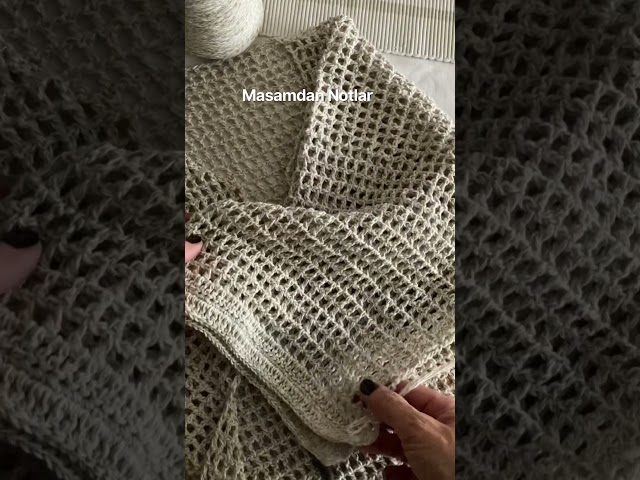 Polo Neck Crochet Sweater | Polo-Neck Crochet Sweater #crochetideas