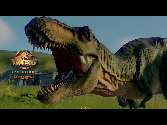 Jurassic World Evolution 2 - Dinosaur Battle Royale! [No Commentary]
