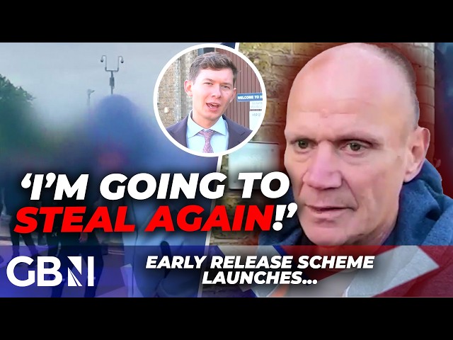 'I'm going to STEAL AGAIN!' Labour's early release scheme prisoners speak to GB News at HMP Brixton