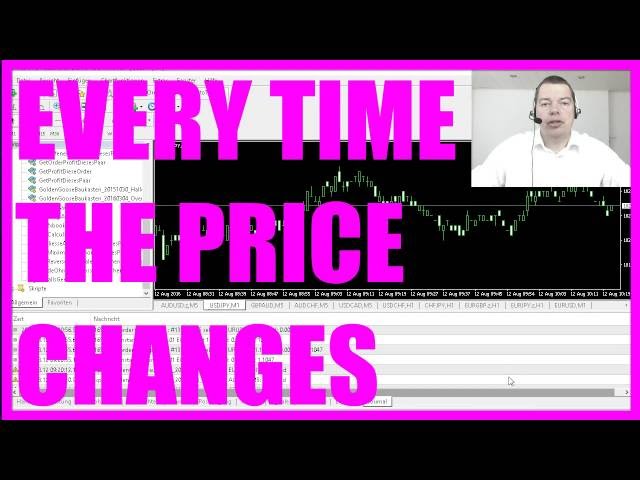 MQL4 Tutorial Basics   OnTick or every time the price changes