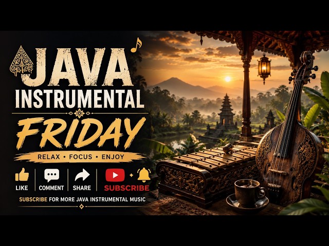 LIVE | Java Instrumental Fusion | Traditional Indonesian Music with Modern Relaxing Sounds