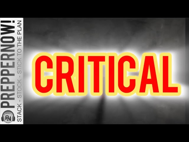 WE ARE AT CRITICAL